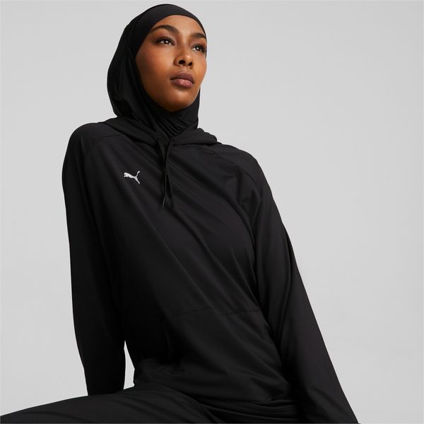 PUMA Women's Puma Modest Activewear Training Hoodie, Black, Size XS, Clothing