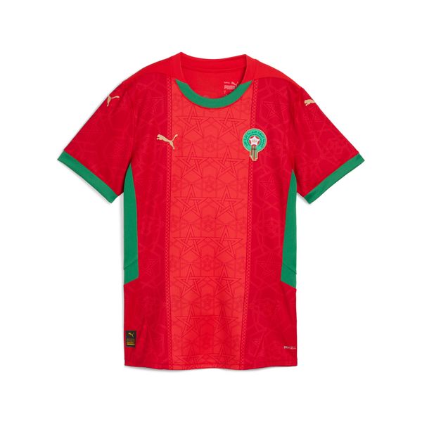 PUMA Women's Puma Morocco 2025 Home Jersey, Red, Size XL, Sport