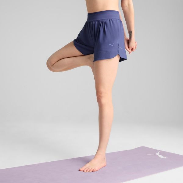 PUMA Women's Puma MOVE CLOUDSPUN Shorts, Blue, Size XS, Clothing