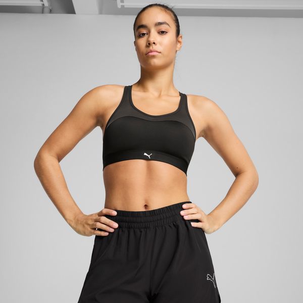 PUMA Women's Puma MOVE STRONG Bra, Black, Size M, Clothing