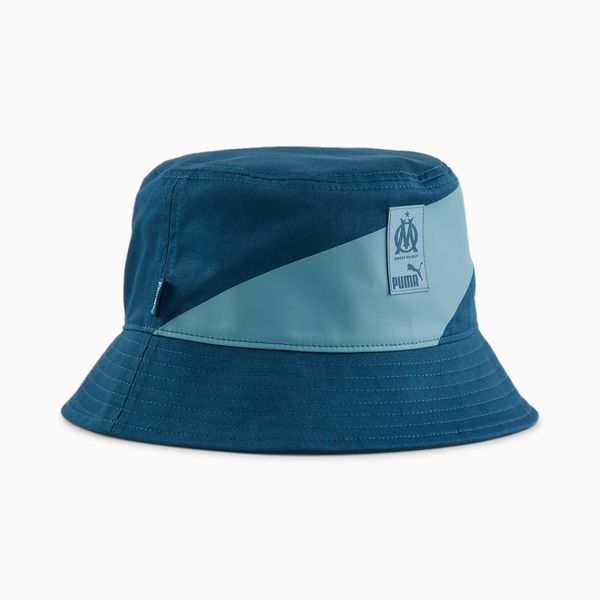 PUMA Women's PUMA Olympique De Marseille Ftblculture+ Bucket Hat, Ocean Tropic/Bold Blue