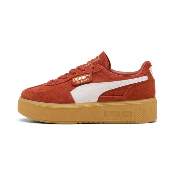 PUMA Women's Puma Palermo Elevata Sneakers, Red, Size 38, Shoes