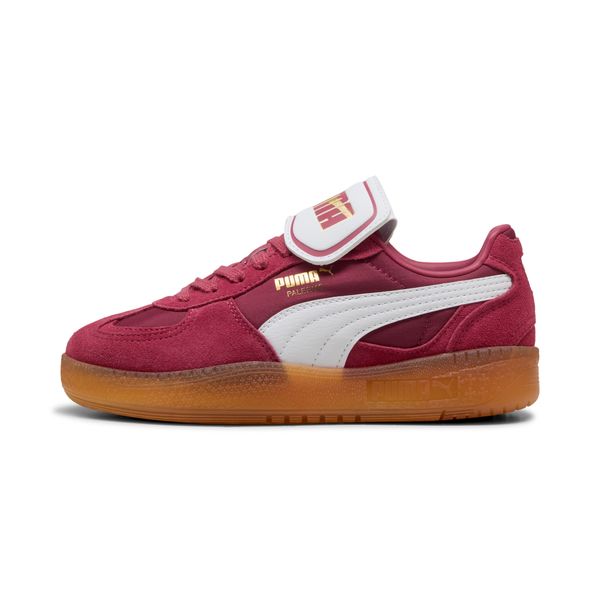 PUMA Women's Puma Palermo Moda Tongue Sneakers, Red, Size 38, Shoes