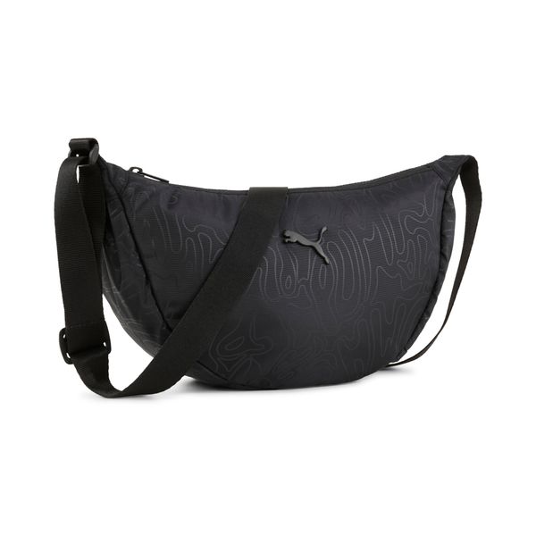 PUMA Women's Puma Pop Half Moon Bag, Black, Accessories