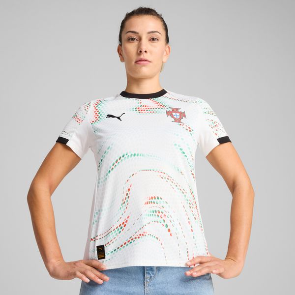 PUMA Women's Puma Portugal 2025 Away Jersey, White, Size M, Clothing