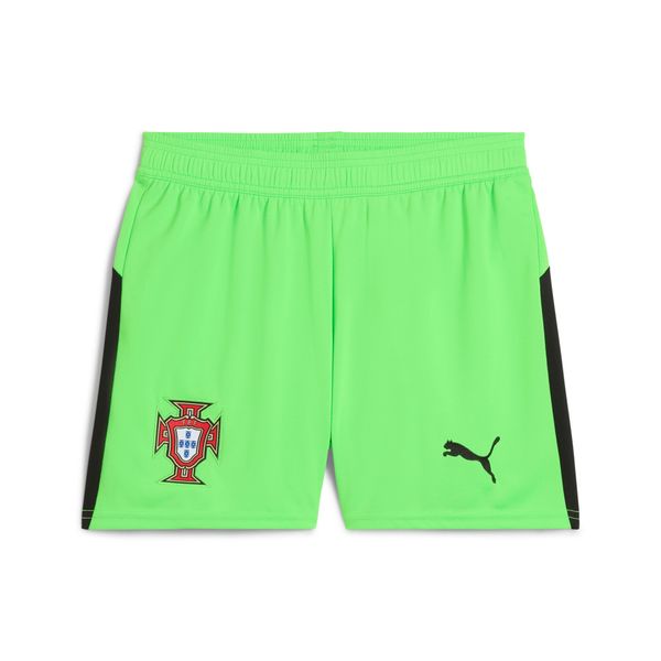 PUMA Women's Puma Portugal 2025 Goalkeeper Shorts, Green, Size XL, Sport