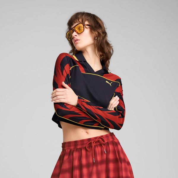 PUMA Women's Puma ROAD TO UNITY Football Jersey Baby T-Shirt, Blue, Size S, Clothing