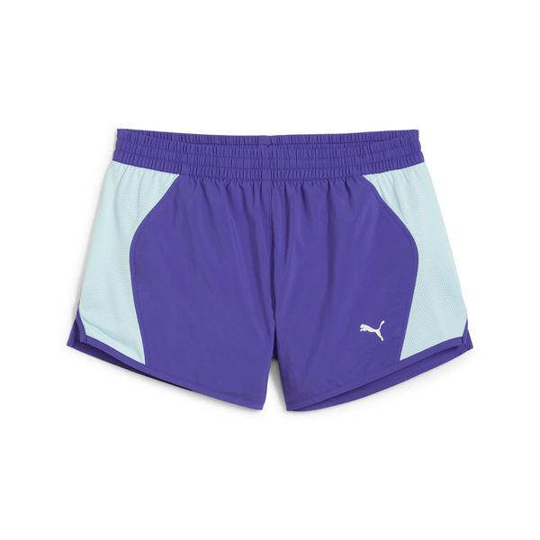 PUMA Women's Puma RUN FAVOURITE Velocity 3" Running Shorts, Blue, Size XS, Running