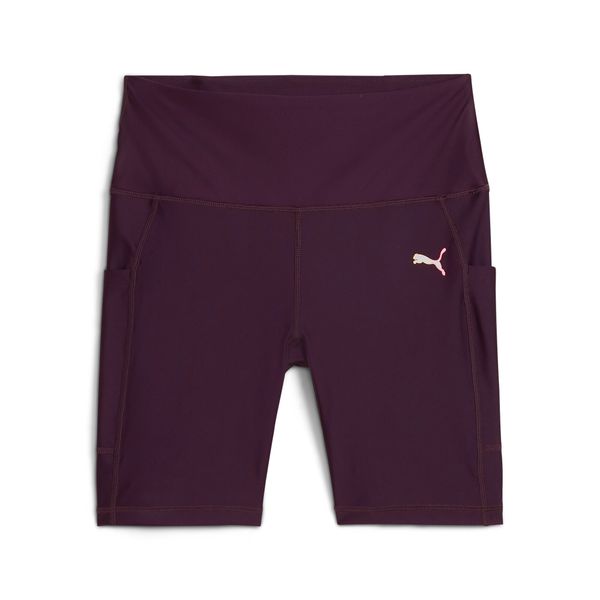 PUMA Women's Puma RUN Ultraform 6" TIGHT Shorts, Purple, Size XXL, Clothing