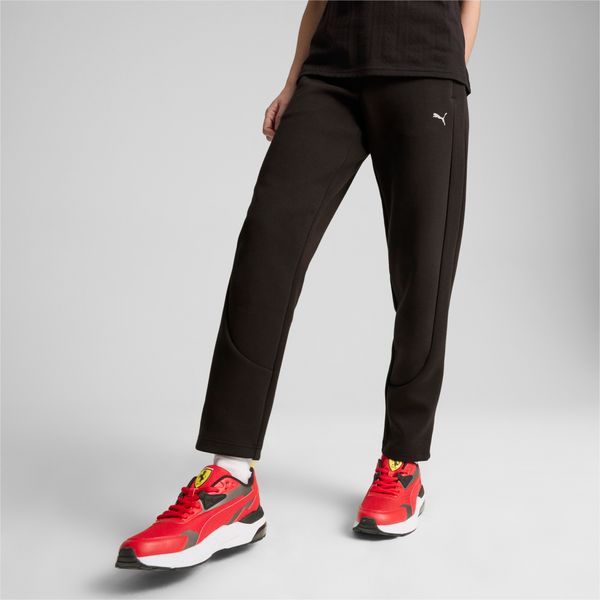 PUMA Women's Puma Scuderia Ferrari Style Sweatpants, Black, Size XL, Clothing