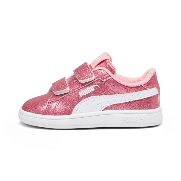 PUMA Women's Puma Smash 3.0 Glitz Glam Toddlers' Sneakers, Pink, Size 22, Shoes