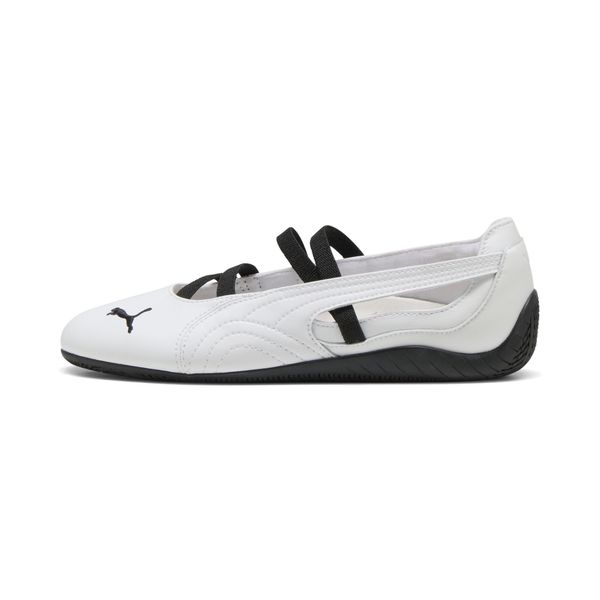PUMA Women's Puma Speedcat Ballet Leather Shoes, White, Size 37.5, Shoes