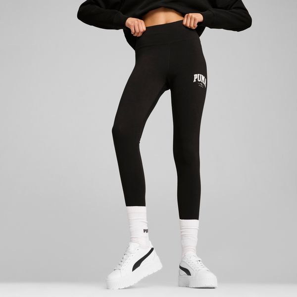 PUMA Women's Puma SQUAD Leggings, Black, Size M, Clothing