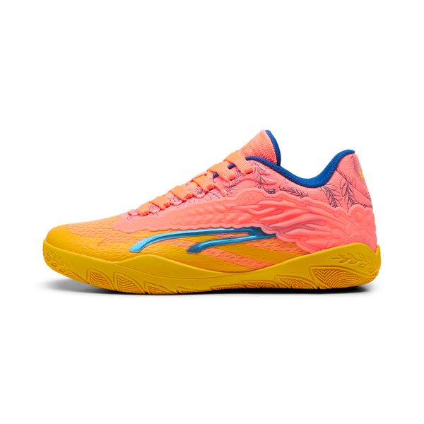 PUMA Women's Puma Stewie 3 Dawn in 'Cuse Basketball Shoes, Yellow, Size 40, Shoes