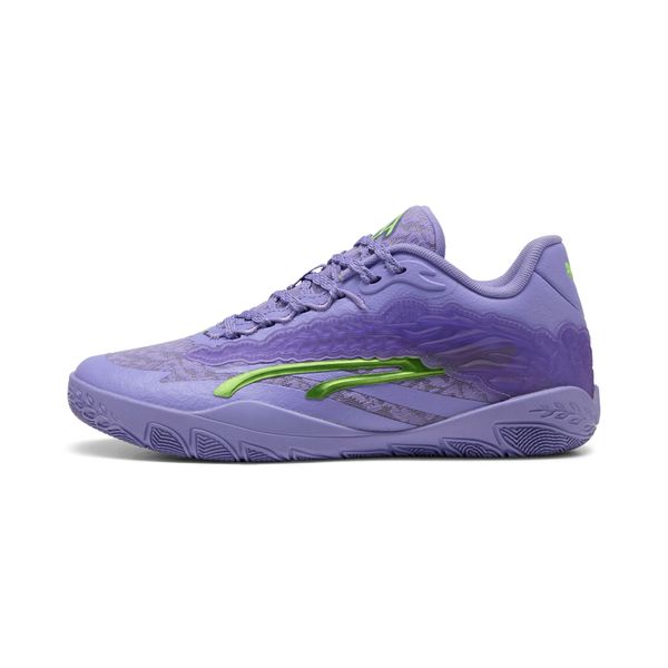 PUMA Women's Puma Stewie 3 Lace Em Up Basketball Shoes, Purple, Size 35.5, Shoes