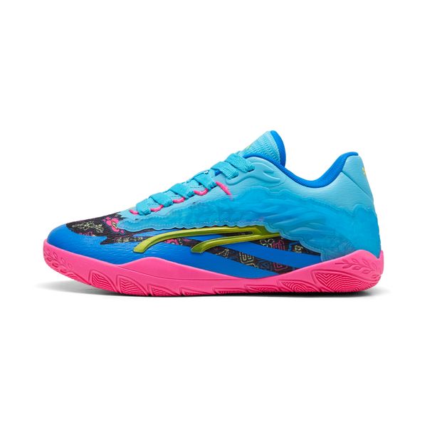 PUMA Women's Puma Stewie 3 Midnight in Tokyo Basketball Shoes, Blue, Size 37, Shoes