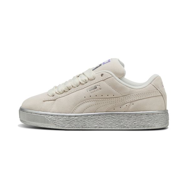 PUMA Women's Puma Suede XL Galactic Sneakers, Gray, Size 39, Shoes
