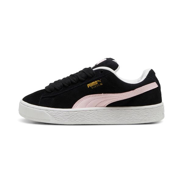 PUMA Women's Puma Suede XL Sneakers, Black, Size 39, Shoes