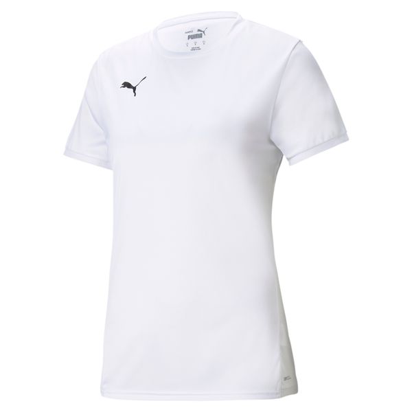 PUMA Women's Puma team LIGA Football Jersey, White, Size M, Clothing