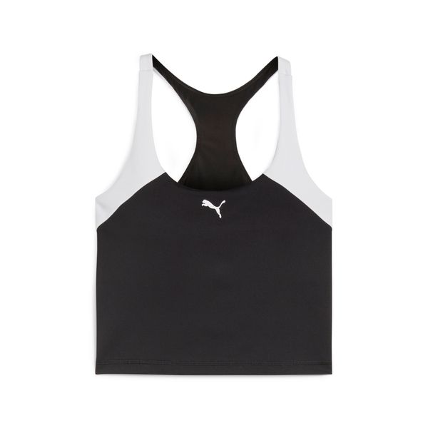 PUMA Women's Puma "Train All Day"'s 2-in-1 Training Tank Top, Black, Size L, Clothing