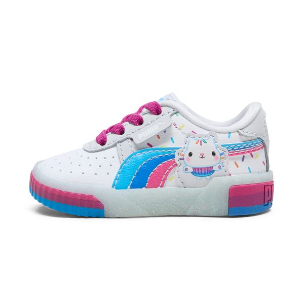 PUMA Women's Puma x GABBY'S DOLLHOUSE Cali Sneakers Toddlers, White, Size 26, Shoes