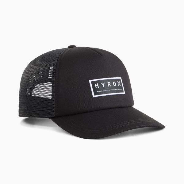 PUMA Women's PUMA x Hyrox Trucker Cap, Black