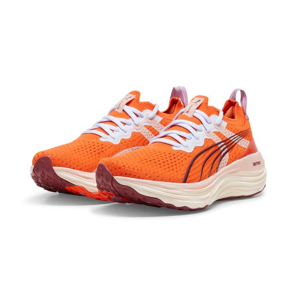 PUMA Women's Puma x lemlem Forever Run NITROâ¢'s Running Shoes, Orange, Size 40, Women