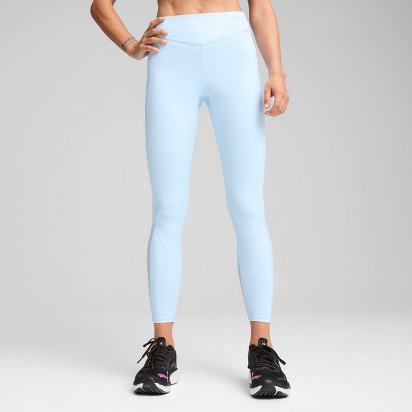 PUMA Women's Puma x PAMELA REIF Shiny Leggings, Blue, Size XS, Clothing