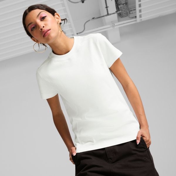 PUMA Women's Puma YONA T-Shirt, White, Size XL, Clothing