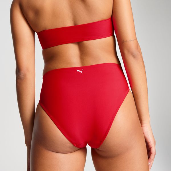 PUMA Women's Puma's Briefs, Red, Size XS, Clothing