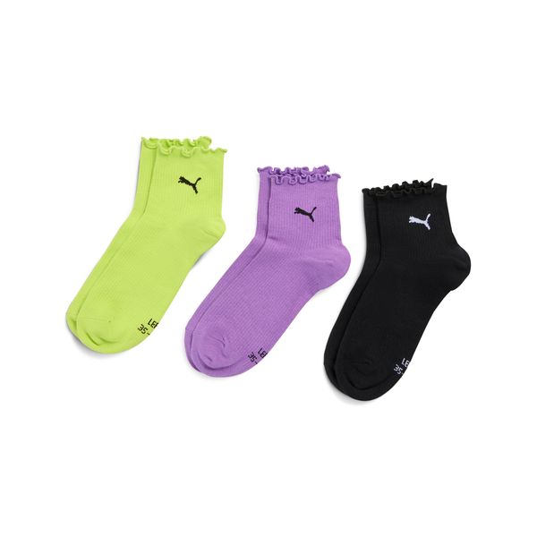 PUMA Women's Puma's Quarter Socks 3 pack, Size 35-38, Clothing