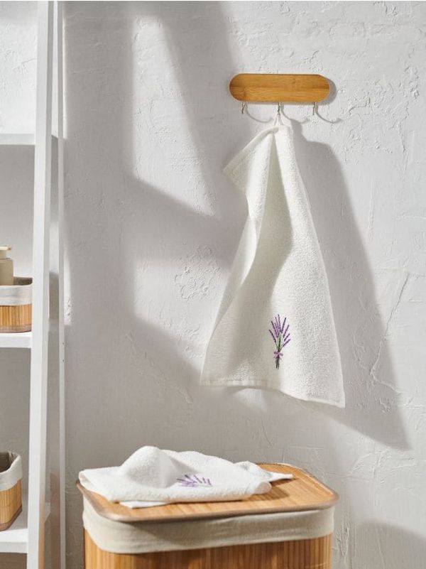 Sinsay Sinsay - Bombažne brisače 2 kos - bela