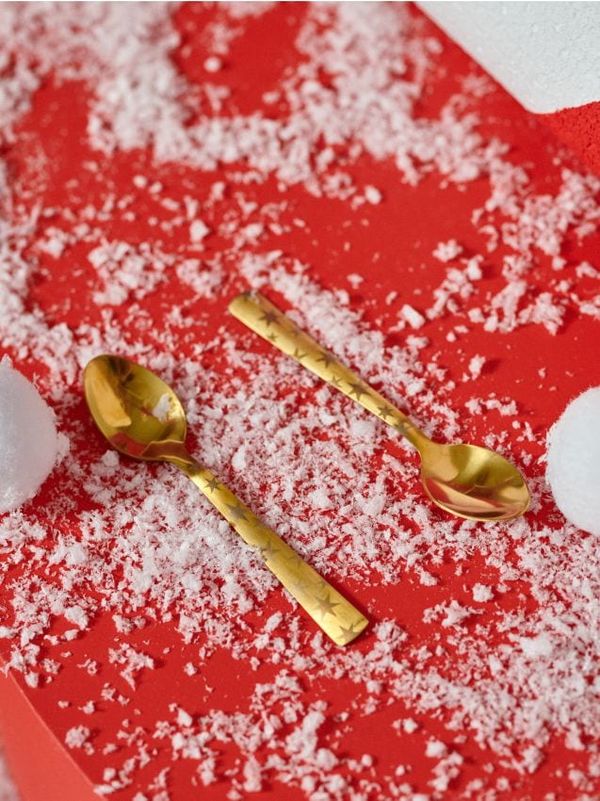 Sinsay Sinsay - Čajne žličke 4 paki - zlata