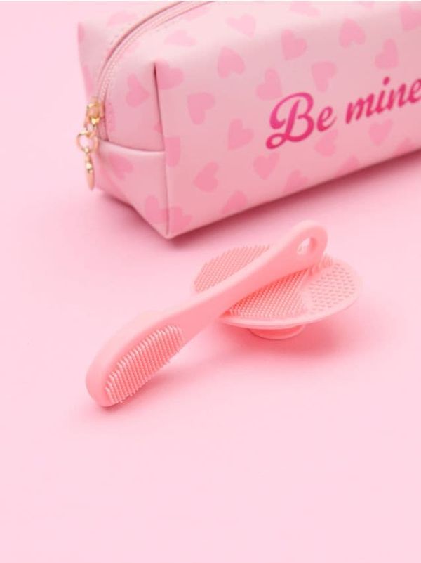 Sinsay Sinsay - Čopič za obraz - pastelno roza