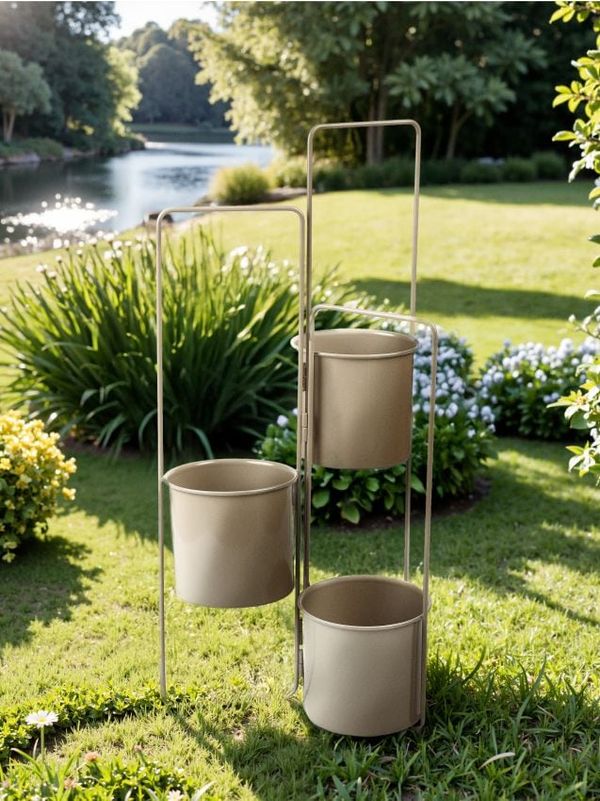 Sinsay Sinsay - Cvečni lonec - krema