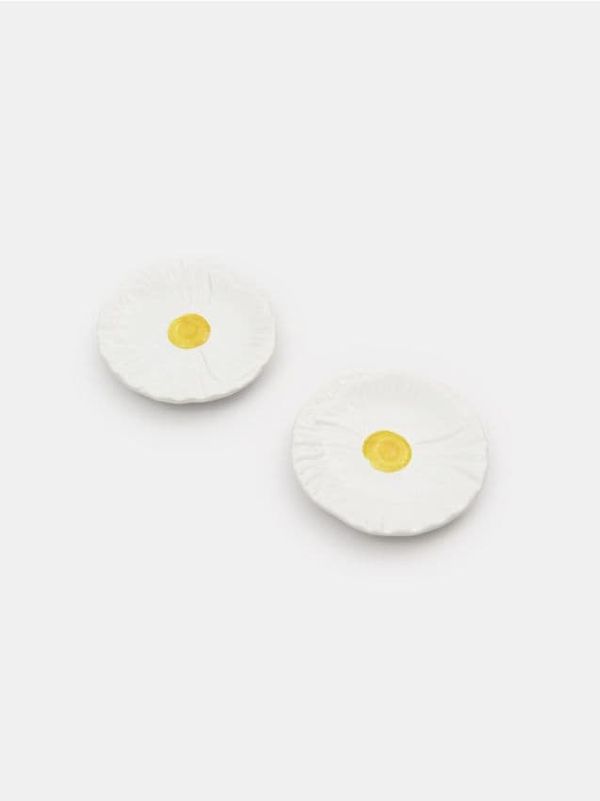 Sinsay Sinsay - Dekorativni pladenj 2 kosa - bela