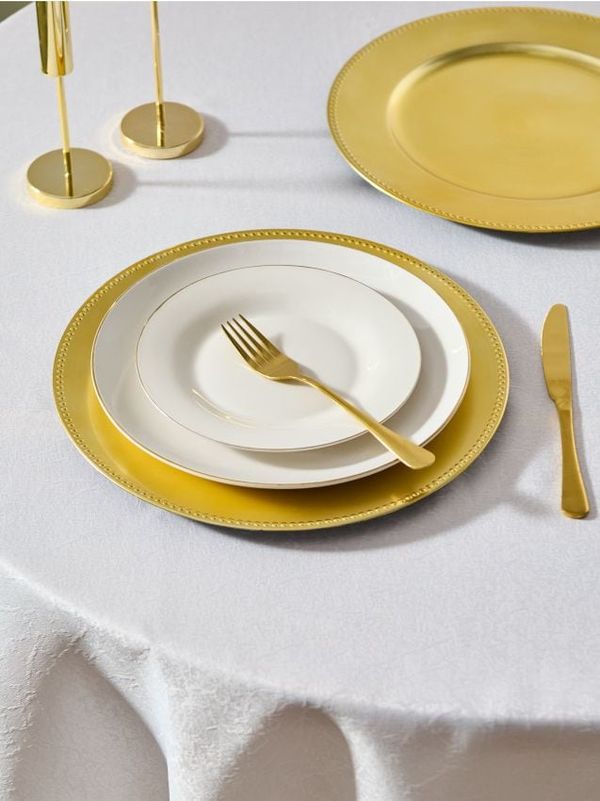 Sinsay Sinsay - Dekorativni pladenj 2 kosa - zlata