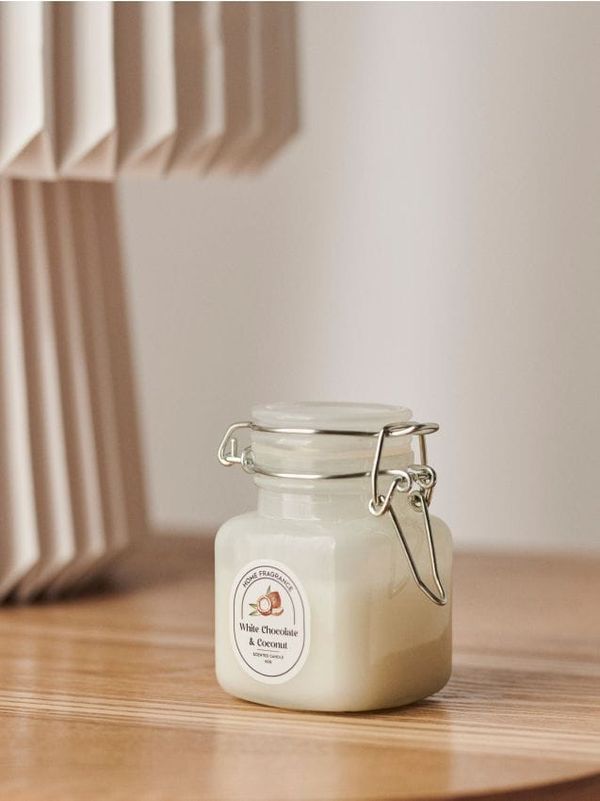 Sinsay Sinsay - Dišeča sveča white chocolate&coconut - bela