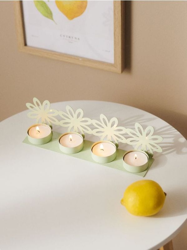 Sinsay Sinsay - Držalo za sveče - bledo zelena