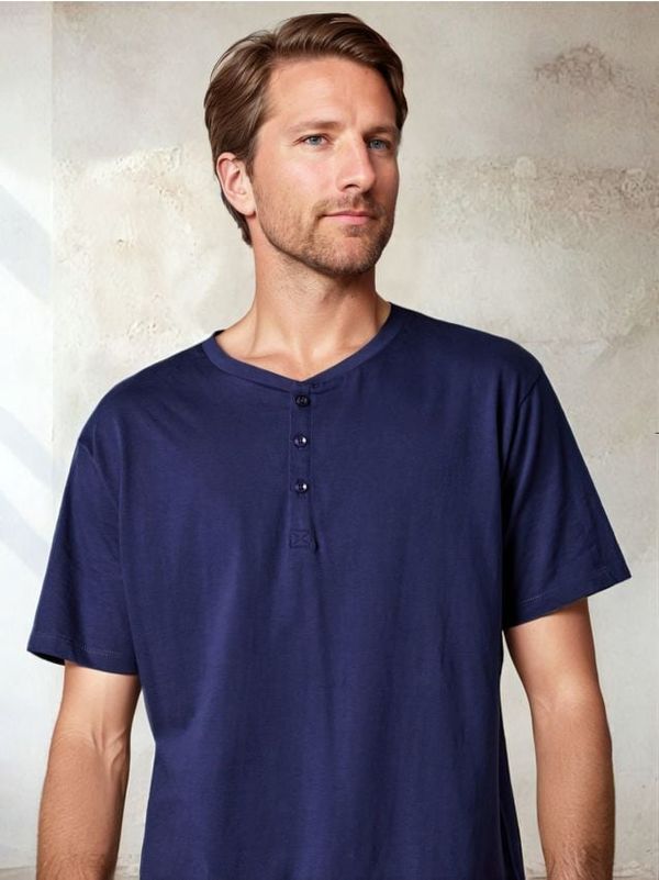 Sinsay Sinsay - Dvodelni komplet pižame - mornarica