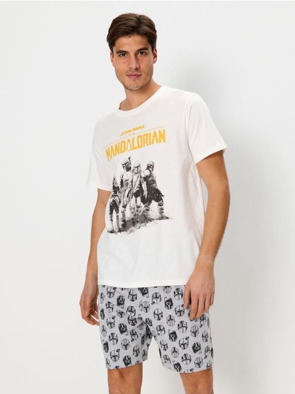 Sinsay Sinsay - Dvodelni komplet pižame Star Wars - krema