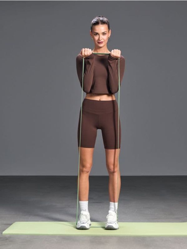 Sinsay Sinsay - Elastika za vadbo - zelena