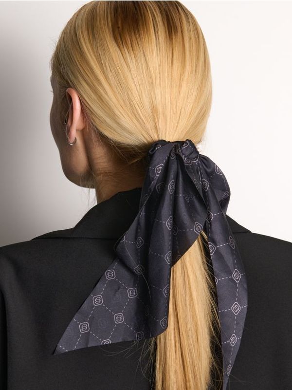 Sinsay Sinsay - Gumica iz blaga - črna