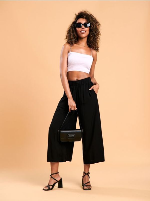 Sinsay Sinsay - Hlače - črna