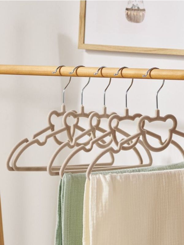 Sinsay Sinsay - Komplet 10 obešalnikov - bež