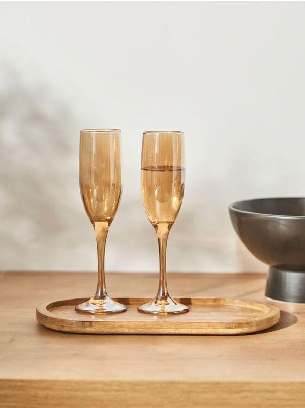 Sinsay Sinsay - Komplet 2 kozarcev - vrtnica