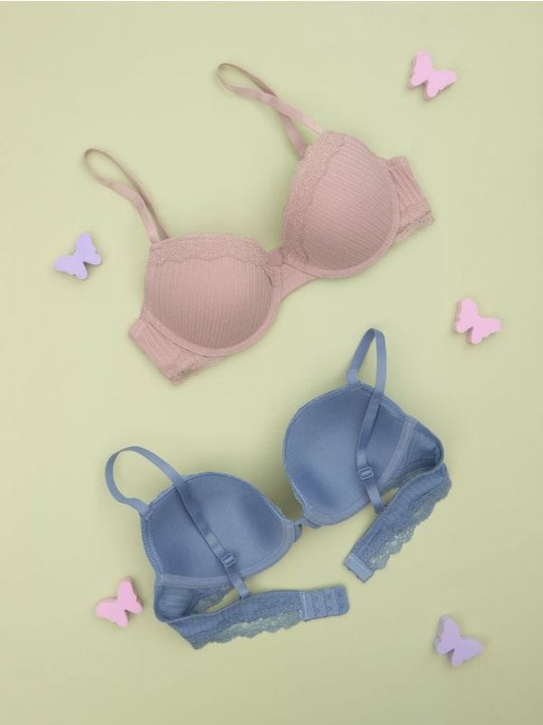 Sinsay Sinsay - Komplet 2 modrčkov - večbarvna