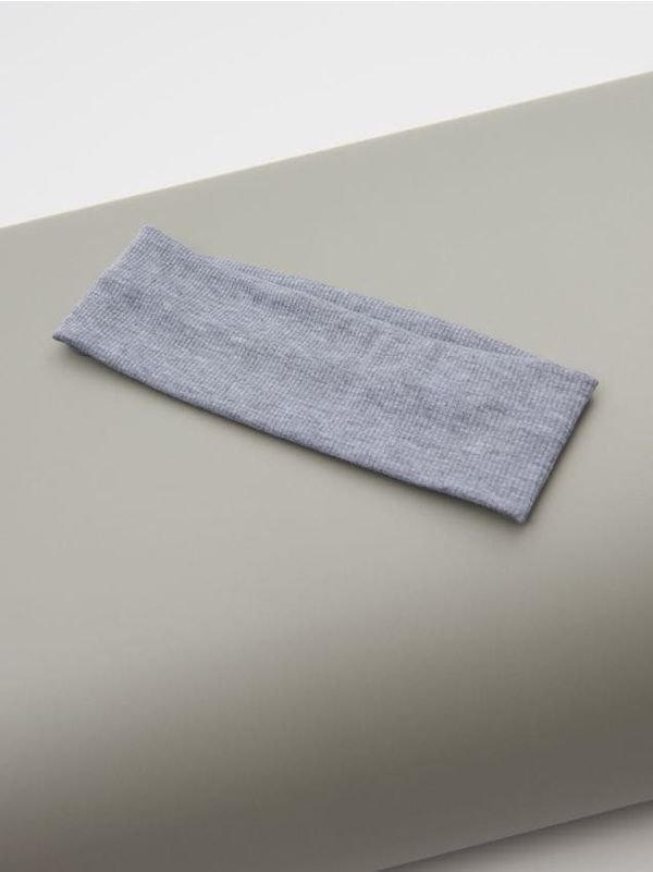 Sinsay Sinsay - Komplet 2 obročev za lase - svetlo siva