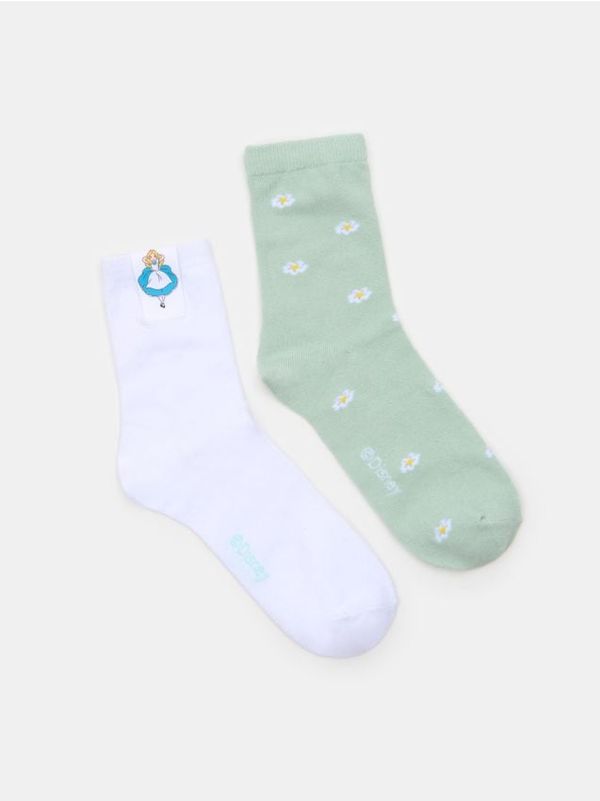 Sinsay Sinsay - Komplet 2 parov nogavic Disney - večbarvna