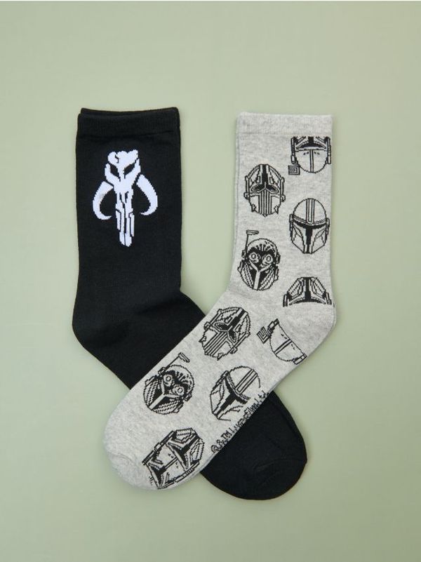 Sinsay Sinsay - Komplet 2 parov nogavic Star Wars - večbarvna